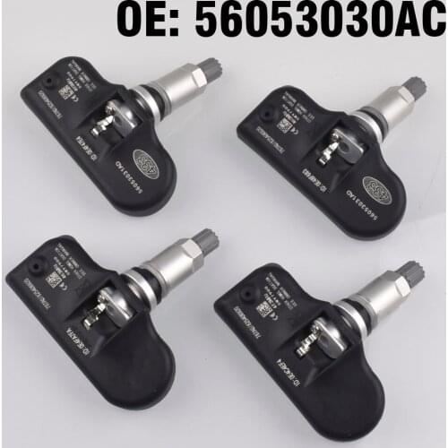 4PCS Car TPMS Tire Pressure Monitoring Sensor 56053030AC 315MHZ for Chrysler 200 300 Dodge Caliber Caravan Magnum Charger