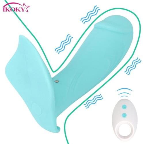 Heating Wearable Dildo Vibrator Remote Control Silicone 10 Speed Sex Toys for Woman Clitoris Vagina G spot Stimulation