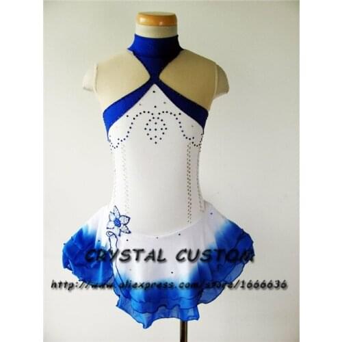 Custom Girls Figure Skating Dresses Graceful New Brand Ice Figure Skating Dresses For Competition Kids DR3748