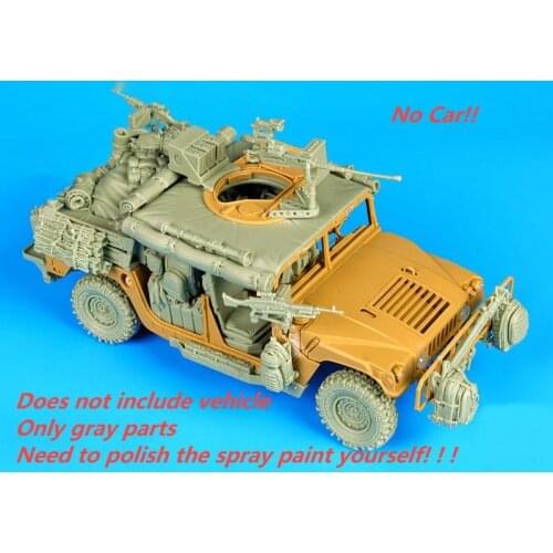 1:35 Scale Resin Die-casting Of Hummer Armored Vehicle Parts Modification Does Not Include Tank Unpainted Model 35843