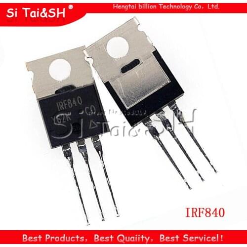 10PCS IRF840 TO-220 IRF840PBF TO220 new and original IC
