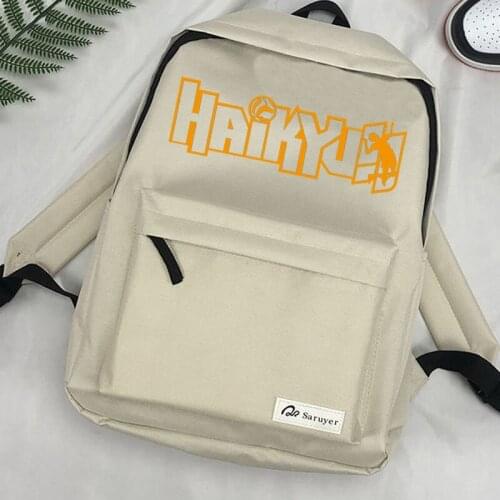 Haikyuu mochila backpack bolsas kawaii 2021 girl sac a dos men backpack