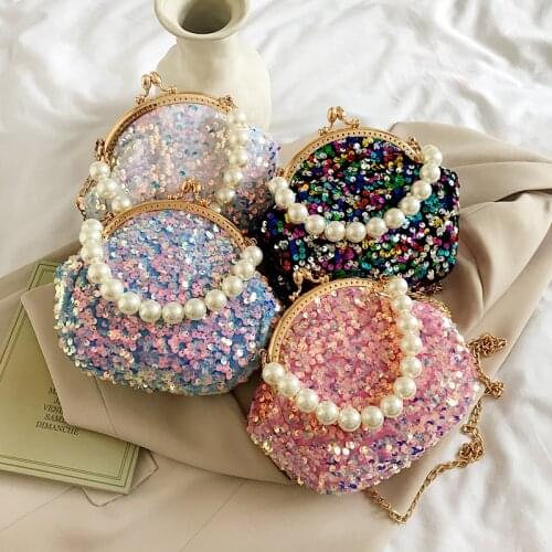 Pearl Clutch Party Design Handbag Fashion Women Shoulder Bags Tote Bag Chain Wedding Crossbody Bag 2021 Ladies Evening Package