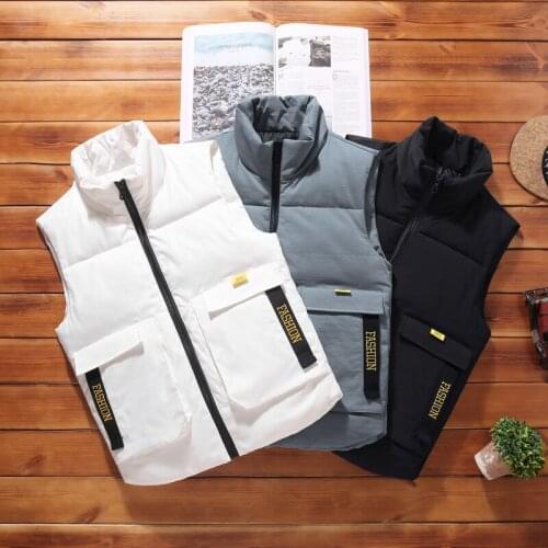 Casual Coats for Unisex Travel Vest Mens Winter Vests Plus Size 4Xl Waistcoat Thicken Sleeveless Jackets Warm Windproof Parkas