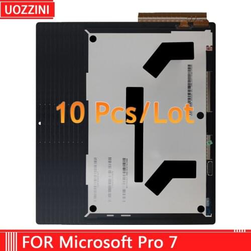 10Pcs AAA++ Tablet LCD Replacement For Microsoft Surface Pro 7 1866 LCD Display Touch Screen Digitizer Glass Assembly 100%Tested