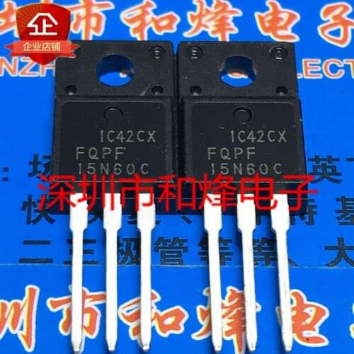 10PCS FQPF15N60C TO-220F 100% New&original