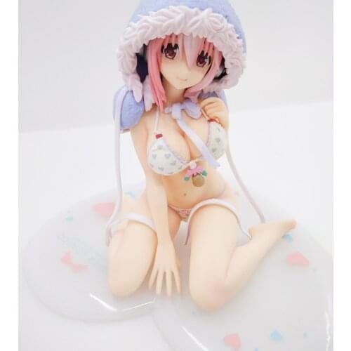 13CM Anime sexy SUPER SONICO Christmans ver/guitar THE ANIMATION Sexy Girls Figure