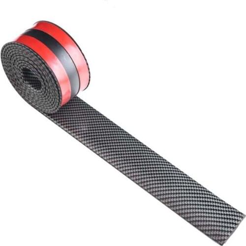 2.5m High Quality Car Bumper Strip Skirts Lip Guard Door Edge Protector Width: 5cm/2