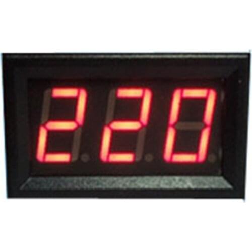 0.56 Inch 2-wire Practical Mini Easy Apply High Accuracy Reverse Polarity Protection Instruments Digital Tube Voltage Meter Head