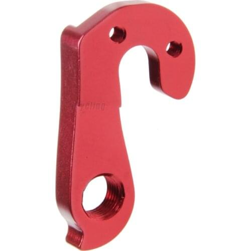2pcs CNC Bike Gear Mech Rear Derailleur Hanger Dropout Red for Look 920/986 RSP E-POST with Screws