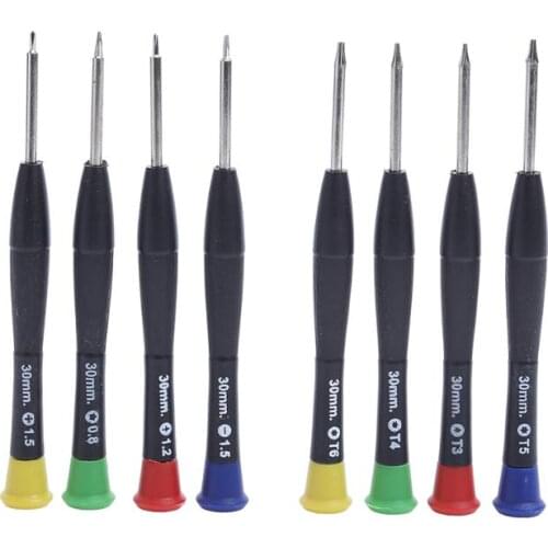 8pcs Multifunctional Mini Torx Screwdriver Set Repair Tools Kit For Mobile Phone Hand Tools