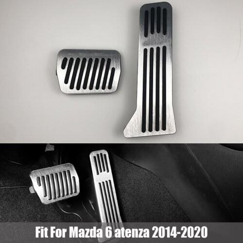 For Mazda 6 ATENZA 2014 2015 2016 2018 2020 accessiors Brake Clutch Pedal Car Footrest Pedal Plate Cove
