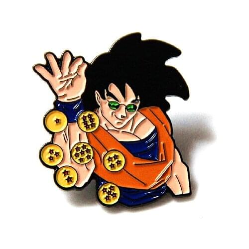 Anime Dragon Enamel Pins and Brooches For Women Men Lapel Pin Backpack Bags Badges Kids Gifts Jewelry