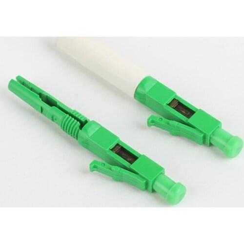 FTTH LC/APC Optical fiber quick connector LC FTTH Fiber Optic Fast Connector Embedded LC Connector