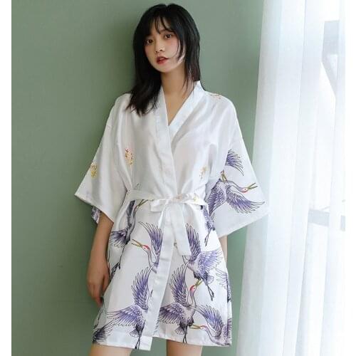 Женские халаты с кружевом FZSLCYIYI China At AliExpress