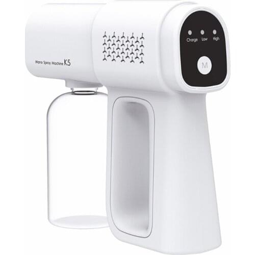 Nano Atomizer Wireless Handheld Steam Mist Gun Rechargeable Electric Spray Nozzle Fogger for Home Office School Garden