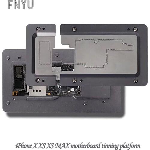 JABEUD 3-in-1 planting tin positioning table for repairing iPhone X XS XS MAX motherboard planting tin platform service tool