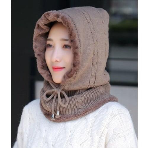 Autumn winter bonnets for women cap chapeau Beanie women hat peaked cap ski mask Panama Hat for women scarf female headscarf