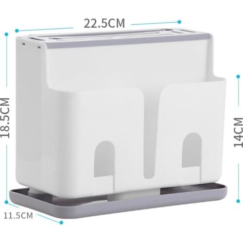 Durable Knife Drainer Basket Flatware Storage Drainer Storage Rack Random Color