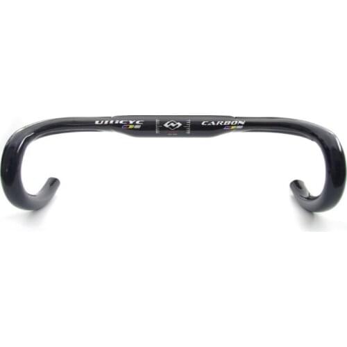 Road Bicycle Full Carbon Fiber Bicycle Handle Gloss/Matte Surface Bicycle Accessories Bending Handle WE205 Litepro-Ullicyc