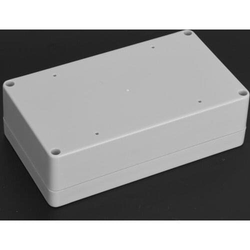 Waterproof Power Junction Box Dustproof ABS Plastic Wiring Connection Case Electrical Enclosure 158x90x46mm