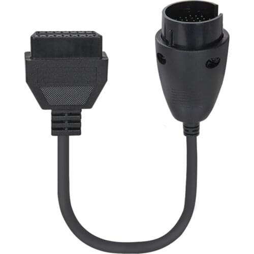 High Quality MB 38 Pin to 16 Pin OBD2 OBD Diagnostic Adapter For Mercedes 38 pin OBD 38pin Connector For Benz