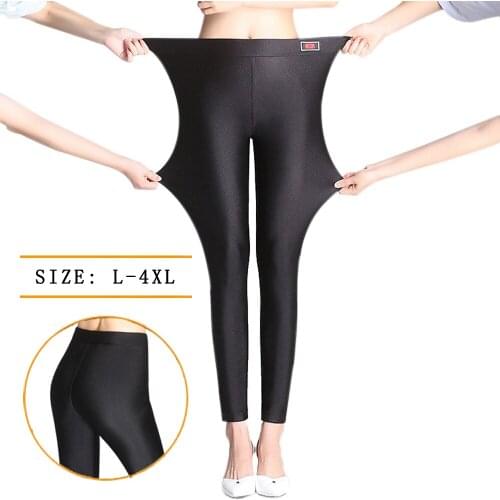 2021 Spring Women Pants Pantalon Femme Trousers Ladies High Waist Leggins Mujer Push Up Black Big Plus Size Woman Clothing