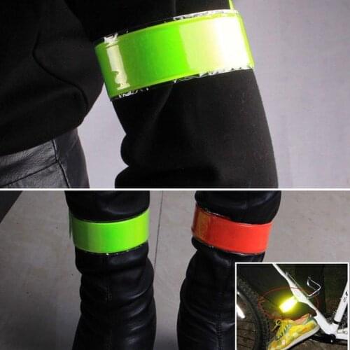 1 Piece Night Reflective Belt Wrist Leg Band Outdoor Sports Night Running Cycling Leg Trousers Band Safety Alert Armlet