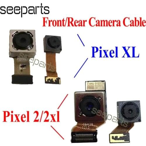 100% Tested For Google Pixel 2 XL Front Camera Flex Cable Pixel 2 Rear Camera Replacement Parts For Google Pixel XL Back Camera