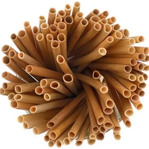 5000pcs Free Shipping Eco Wheat straw Grass Straws natural straw #018