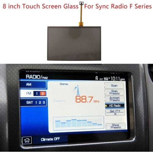 8 Inch Press Screen Panel Glass Digitizer for Lincoln Ford F Series Sync Radio Navigation LQ080Y5DZ03 DC3T-18B955-FA