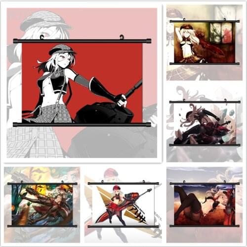 God Eater Alisa Ilyinichna Omela Anime Manga Anime Posters Canvas Painting Wall Decor Posters Wall Art Picture Home Decoration