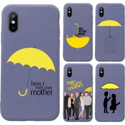 How i met your mother Phone Case Purple Candy Color for iPhone 11 12 mini pro XS MAX 8 7 6 6S Plus X SE 2020 XR