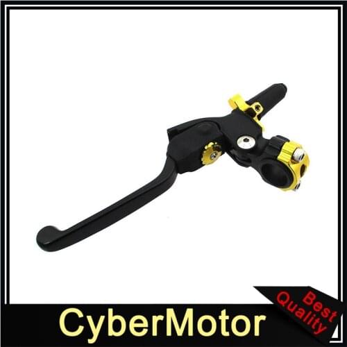 Black Gold IGP Profile Pro Clutch Perch Folding Lever For Motorcycle Pit Dirt Bike