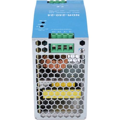 Din Rail Switching Power Supply PLC Drive Electric Cabinet Sensor NDR-240-24 100-240VAC