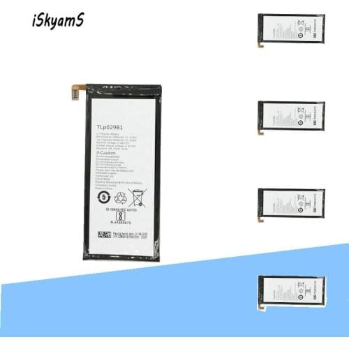 ISkyamS 5pcs 2960mAh TLp029B1 battery for Alcatel Pop 4S 5095 5095B 5095I 5095K 5095L 5095Y For TCL 550 Smart phone Batteries