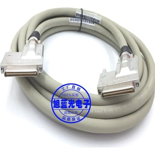 VHDCI68 to VHDCI 68 SCSI Cable VHDCI 68Pin to VHDCI68P Amphenol Original Wire VHDCI to VHDCI Ultra-high Density SCSI Line 3.6m