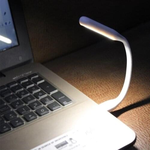Book Light Mini USB LED Light 5V 1.2W Power Bank Reading Light Notebook Portable LED Lamp 9 colors USB Night Lights(1pcs)