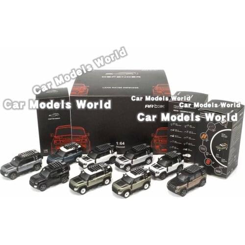 Diecast Car Model for Almost Real AR Box Defender 110 & 90 1:64 9 PCS SECRET COLORS & VERSIONS