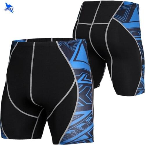 Men Compression Shorts Base Layer Stretch Bermuda Shorts Gyms Fitness Men Cossfit Bodybuilding Running Tight Shorts Sportswear