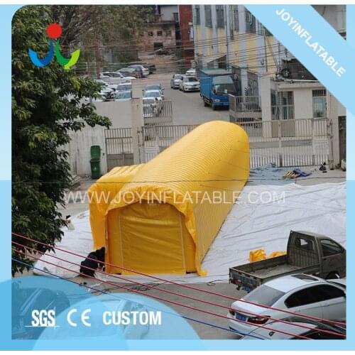 Inflatable Yellow Tunnel Tent for Baseball tournament Event