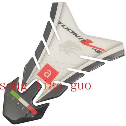 For Aprilia TUONOV4 TUONO V4 tuonov4 1100 RR 3D Fuel Tank Sticker Cover Pad Motorcycle Decorative Decal