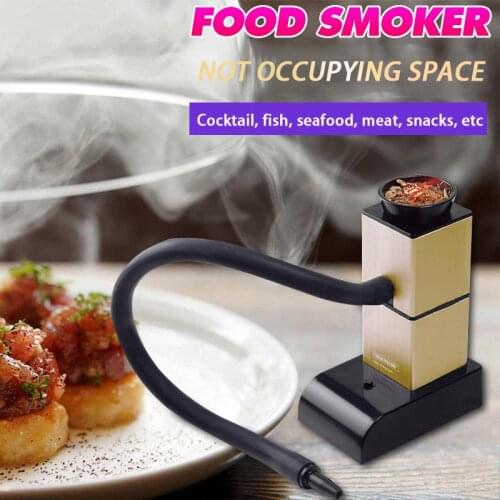 New Creative Chef Food Smoker Smoker Gun Wood Powder Powder Molecular Cuisine Mood Cuisine