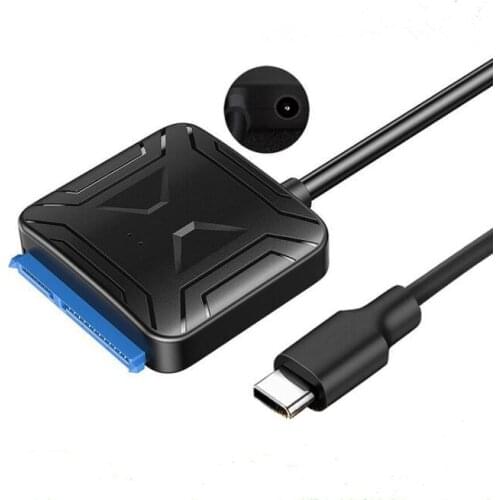 USB 3.1 To SATA 3.5 2.5 Cable Sata To USB Adapter Convert Cables Support 2.5/3.5 Inch External WD SSD HDD Adapter Hard Drive