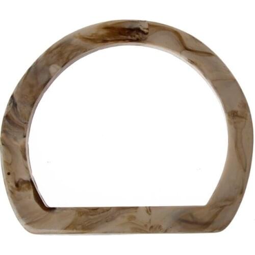 Resin Bag Handle for Handcrafted Handbag Purse DIY Bags Accessories New Fashion Bag Handles