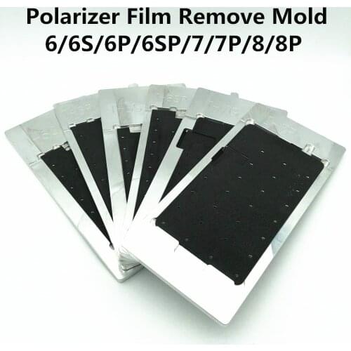 Polarizer Film Remove Mold For IP 6 6S 6P 6SP 7 7P 8 8P Digitizer Screen Adsorption Positioning Heating Polarizer Separating