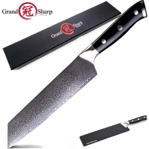 Professional Kitchen Knives Japanese Damascus vg10 Chef Knife 67 Layers Stainless Steel Gyuto Cooking Tools Fish Meat Vegetables