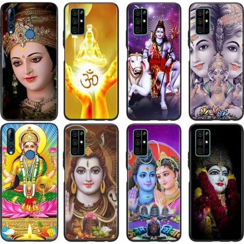 Lord Shiva Hindu God Silicone Cover For Huawei Honor 30i 30S 30 20S 20 V20 10i 10X 10 9A 9S 9C 9X Pro Lite Phone Case