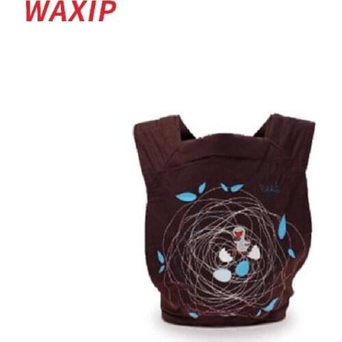 Baby Carrier Flower Embroidery Pattern Design Newborn Sling Wrap Front Back For Children hot sell comfort baby carriers