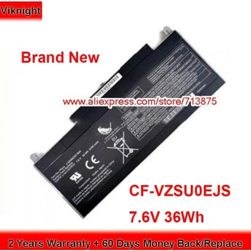Brand New CF-VZSU0EJS Battery 21CP6/44/62-2 for Panasonic ToughPad FZ-Q1 CF-RZ6 CF-RZ5 7.6V 4740mAh 36Wh